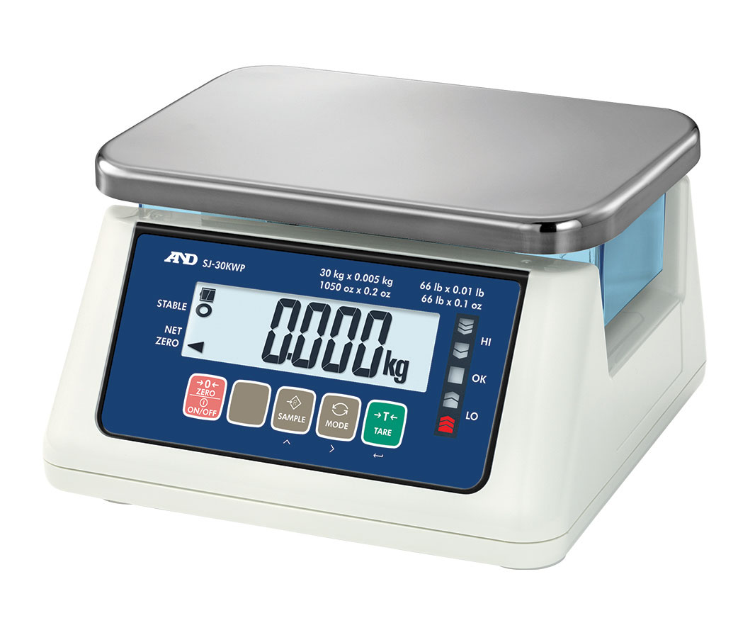 SJ-WP Compact Traffic Lights Benchtop Scale