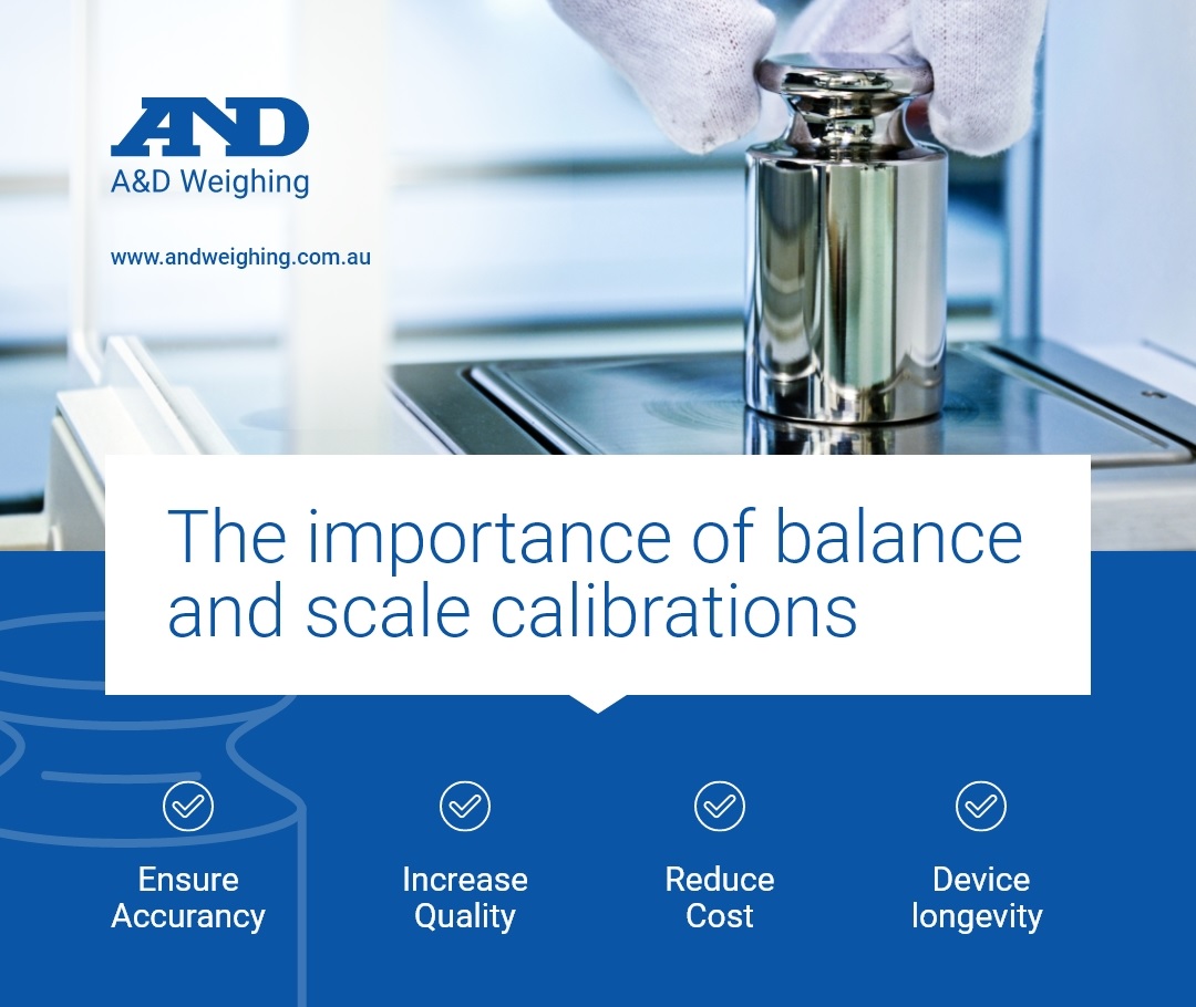 The importance of balance and scale calibrations