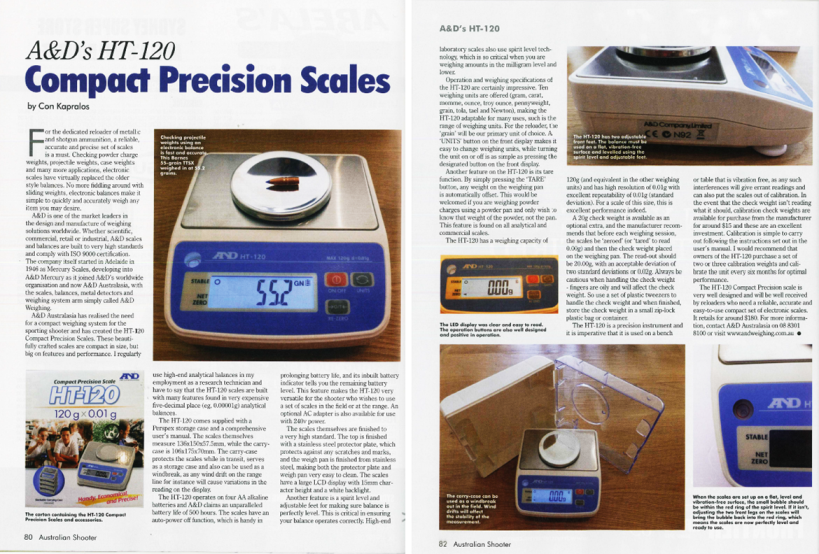 HT-120 Article HT-120 Evaluation Article
